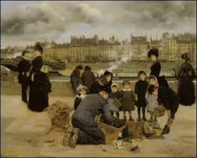 Qui a peint "Le marchand de jouets au Quai du Louvre" ?