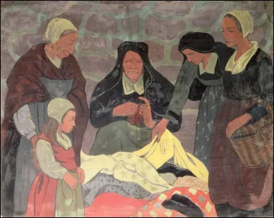 Qui a peint "Le vendeur de tissus" ?