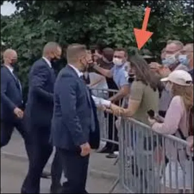 Cliquez sur la phrase de l'auteur de la gifle sur Emmanuel Macron !