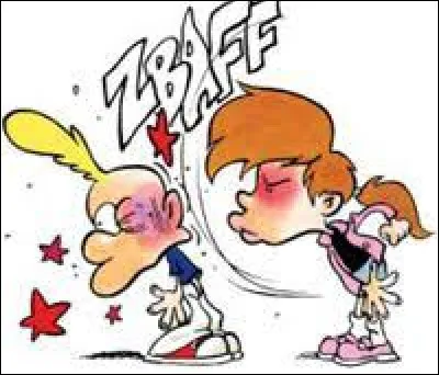 Par qui Titeuf se prend-il très souvent une claque ?