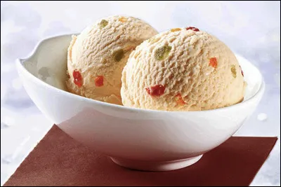 Je vous offre de quoi digérer (si vous aimez la glace parfumée au kirsch) !