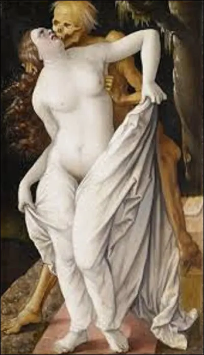 Vers 1517, quel peintre de la Renaissance allemande a réalisé la toile intitulée ''La Mort et la Femme'' ?