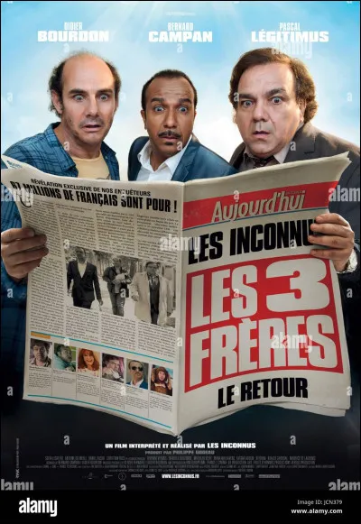 Dans "Les Trois Frères", quelle est la profession de Didier Latour interprété par Didier Bourdon ?