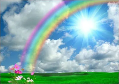 Quand pouvons-nous généralement admirer un arc-en-ciel ?
