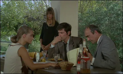 Il est Jean-Paul Leroy, écrivain en panne d'inspiration et agent publicitaire, vivant heureux avec Marianne (Romy Schneider) : de quel film s'agit-il ?