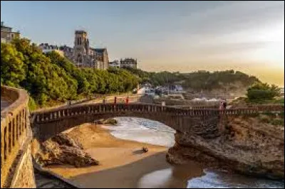 Dans quel département se situe la ville de Biarritz ?