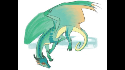 Quand les Ailes de Pluie meurent, ils deviennent bleus.