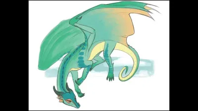 Quand les Ailes de Pluie meurent, ils deviennent bleus.