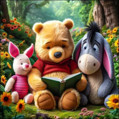 Quel ourson, version peluche, reconnaît-on sur cette image ?