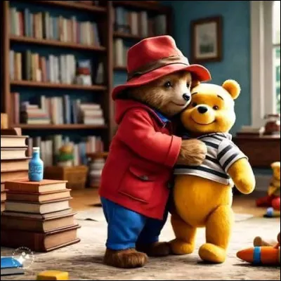 Quel ours de légende accompagne Winnie ?