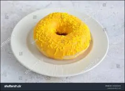 Et de quelle couleur est ce donut ?