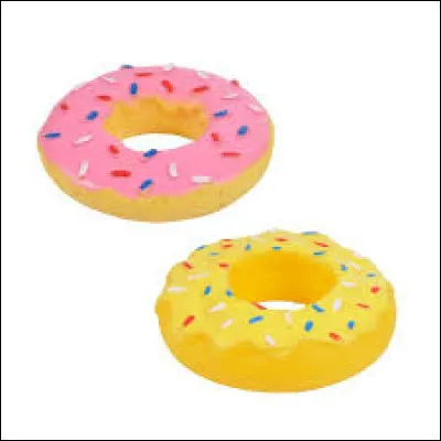 De quelles couleurs sont ces donuts ?
