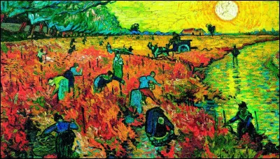 À quel artiste faut-il attribuer le tableau "La Vigne rouge" ?