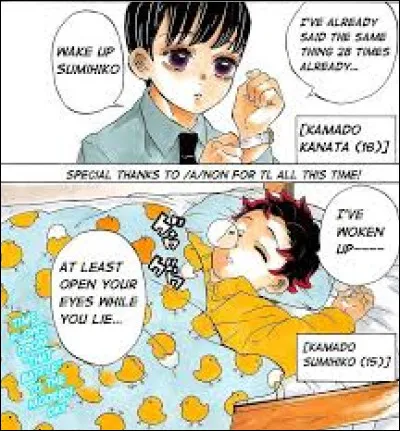 Qui sont les decendants de Kanao et Tanjiro ?