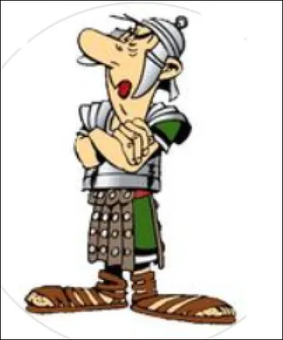 Comment s'appelle le petit Romain qui se déguise en Gaulois ?