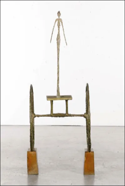 Qui est l'artiste à l'origine de la sculpture "Le Chariot" ?