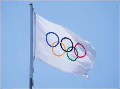 Quels sportifs américains voit-on au cours du relai du drapeau ?