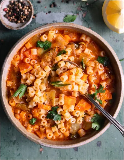 Si je vous dis "soupe et légumes", vous me répondez...