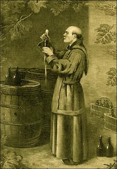 Qui est ce moine bénédictin (1638-1715) de l'abbaye d'Hautvillers (51) considéré comme l'inventeur du champagne ?