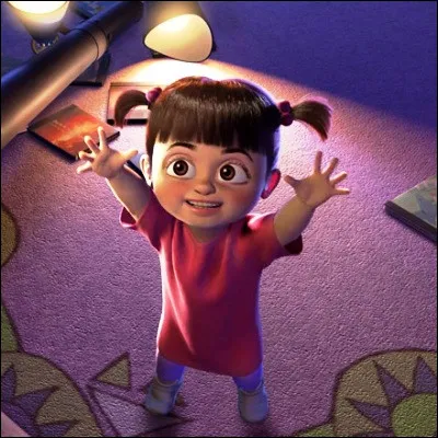 Dans quel film d'animation de Pixar Jacques Sullivan a-t-il peur d'une fillette ?