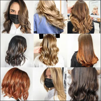 Comment tes cheveux sont-ils coiffés ?