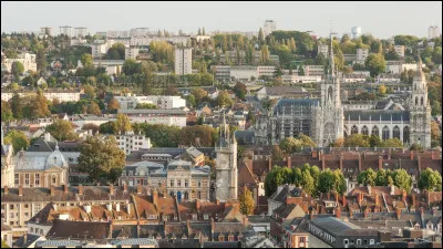 Ville de Normandie labellisée cette année "Ville d'art et d'histoire" :