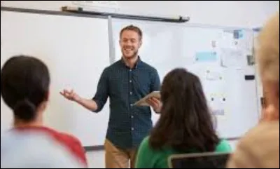 Le cours commence. Que fais-tu ?