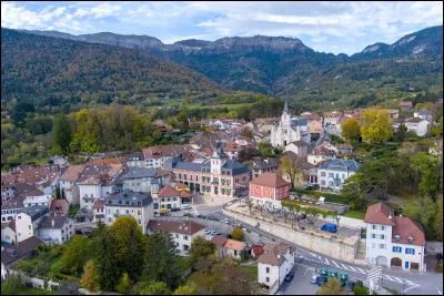 La ville genevoise qui est la sous-préfecture de l'Ain, a donné son nom à sa région naturelle appelée : Pays de...