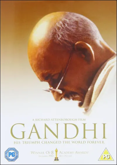 Quel prix fut attribué à un biopic relatant la vie de Gandhi ?