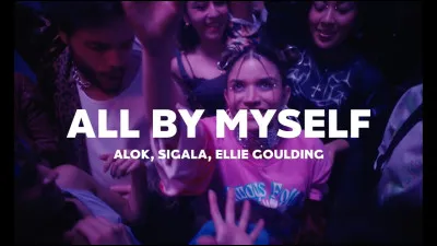 Quel chanteur interprétait le titre "All by myself" ?