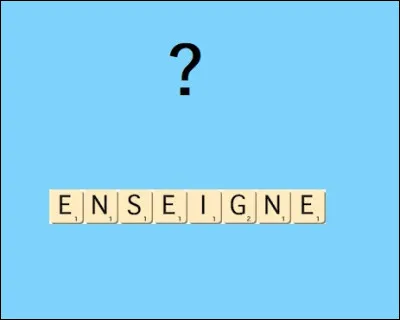 Quelle enseigne a des idées de génie selon son slogan ?