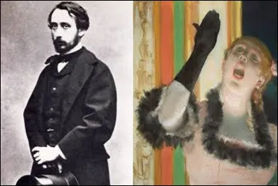 Passons aux hommes. Datant de 1878, ''La Chanteuse au gant'' est-elle une toile du peintre Edgar Degas (1834-1917) ?