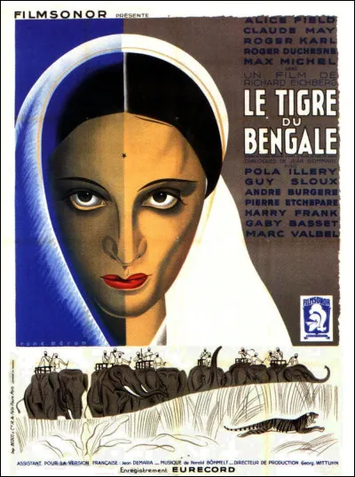 Qui est le réalisateur du film "Le Tigre du Bengale" ?