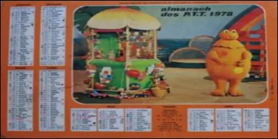 Un vieux calendrier, porte-malheur ou porte-bonheur ?