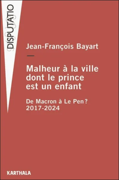 Qui a écrit "La Ville dont le prince est un enfant" ?