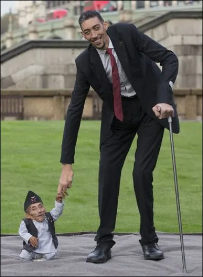 De quelle nationalité est Chandra Bahadur Dangi, l'homme le plus petit du monde ?