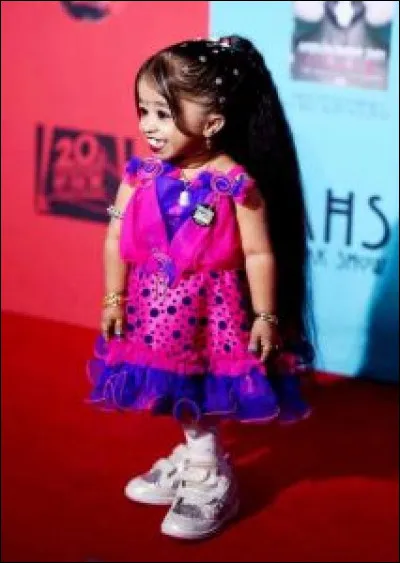 Combien mesure Jyoti Amge, la femme la plus petite du monde ?