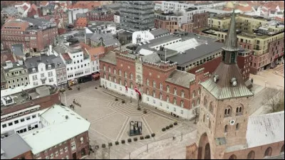 Dans quel pays se trouve Odense, ville de 200 000 habitants ?