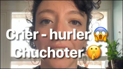 Est-ce que tu pr&eacute;f&egrave;res ne pouvoir que chuchoter ou ne pouvoir que crier ?