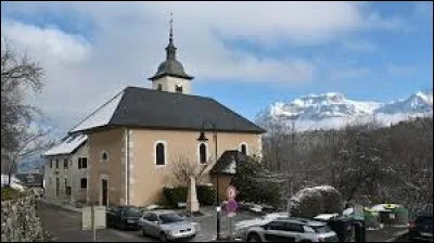 Commune de l'aire d'attraction Annécienne, dans le massif des Bauges, Entrevernes se situe ...