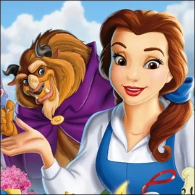 Lors de la sc&egrave;ne du bal du film d�animation "La Belle et la B&ecirc;te", quelle est la couleur de la robe de Belle ?