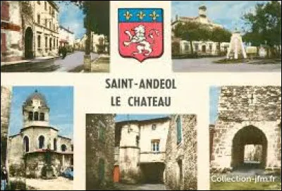 Ancienne commune Rhodanienne, Saint-Andéol-le-Château se situe en région ...