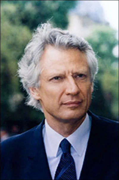 Son successeur à Matignon, Dominique de Villepin était alors en mai 2005