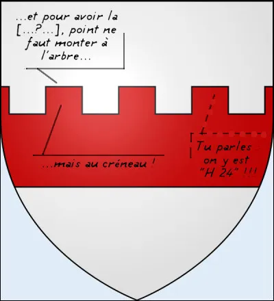 Si vous ne saviez pas ce que veux dire "monter au crénaux", c'est le moment d'apprendre, n'est-il pas ?
