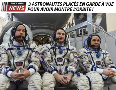 A quoi tu penses ? - Je pense que quand on mettra les cons sur orbite, t'as pas fini de tourner !