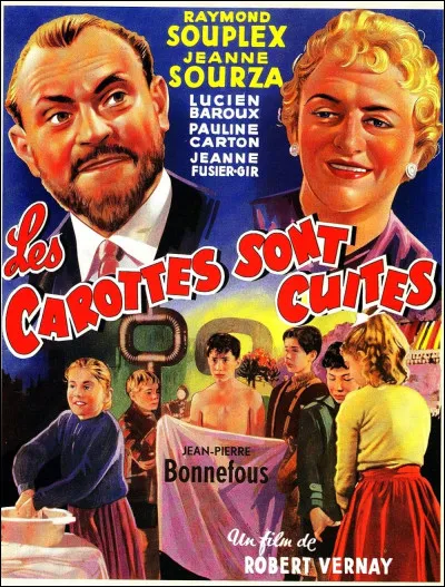 Qui interpr&egrave;te Edmond dans le film "Les Carottes sont cuites" ?
