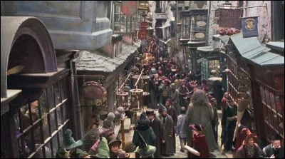 Vous vous rendez au chemin de Traverse. Où allez-vous en premier ?