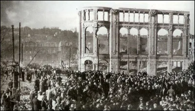 Cette ville portuaire est libérée le 12 septembre mais tout son centre est anéanti par une semaine, du 5 au 12 septembre, de bombardements de l'aviation alliée :