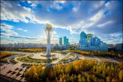 La capitale du Kazakhstan est la ville d'Astana.