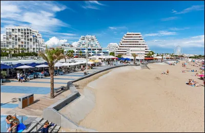 Quelle est cette station baln&eacute;aire, cr&eacute;&eacute;e en 1965 sur la c&ocirc;te h&eacute;raultaise &agrave; l'est de Montpellier, dans le cadre de l'am&eacute;nagement touristique du littoral ?